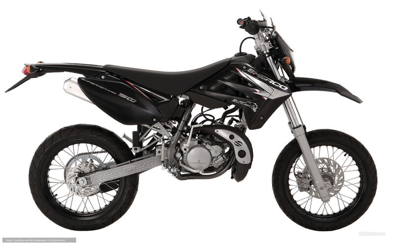 Black Dirt Bike — Neutral, Photograph, Motorcycle, Engine