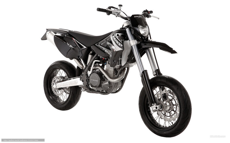 Black Dirt Bike — Neutral, Photograph, Motorcycle, Seat