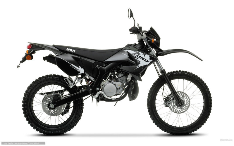 Black Dirt Bike — Neutral, Photograph