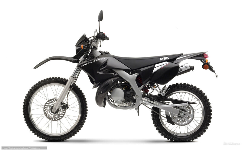 Black Dirt Bike