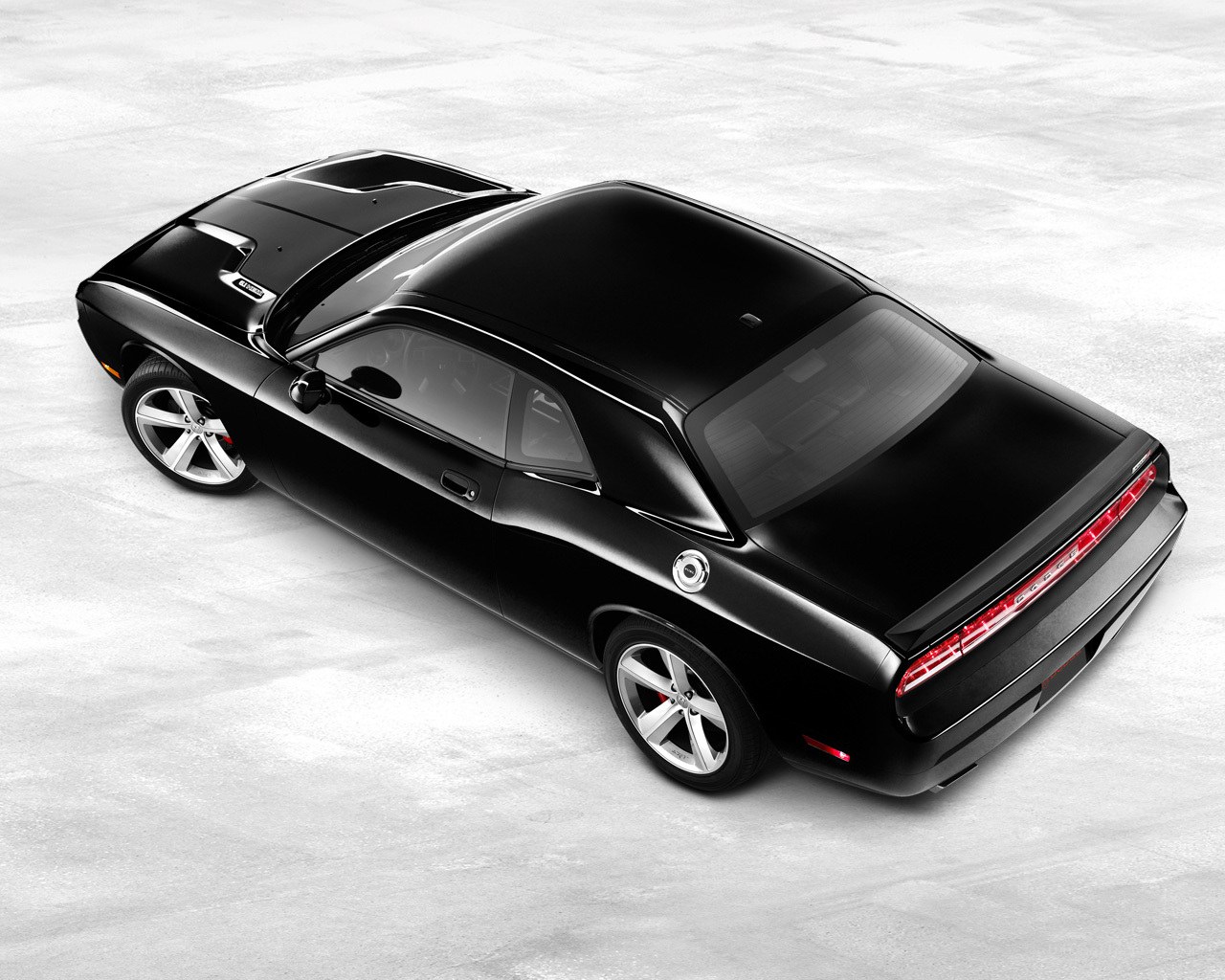 Black Dodge Challenger
