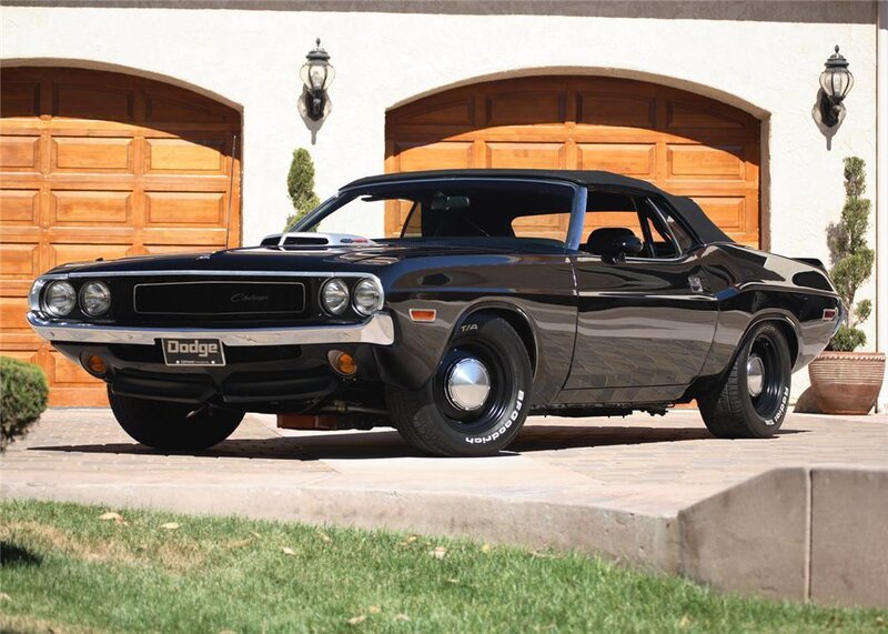 Black Dodge Challenger — Calm
