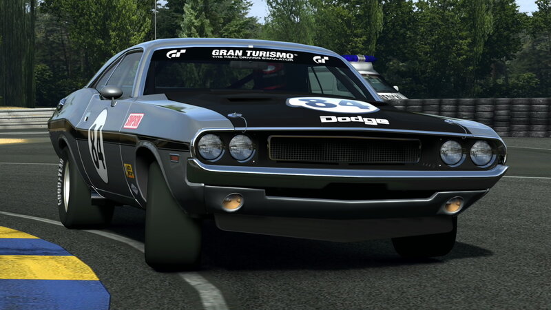 Black Dodge Challenger — Competitive