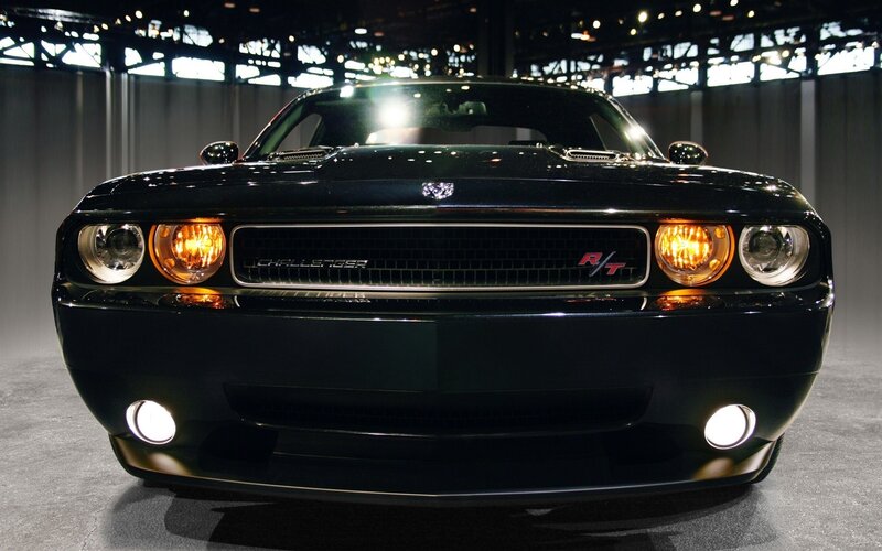 Black Dodge Challenger RT
