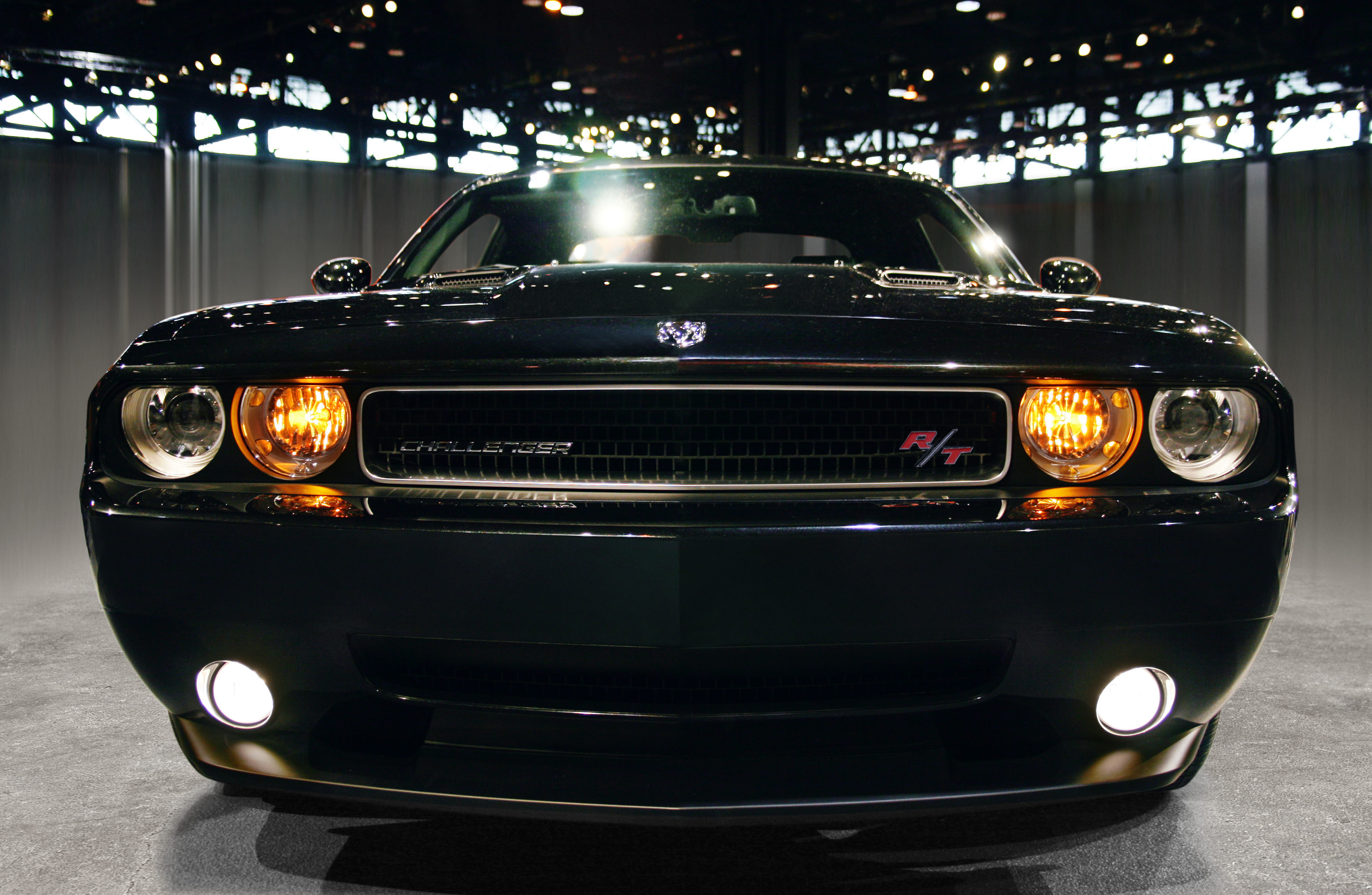 Black Dodge Challenger RT
