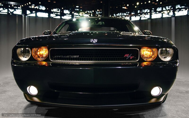 Black Dodge Challenger RT