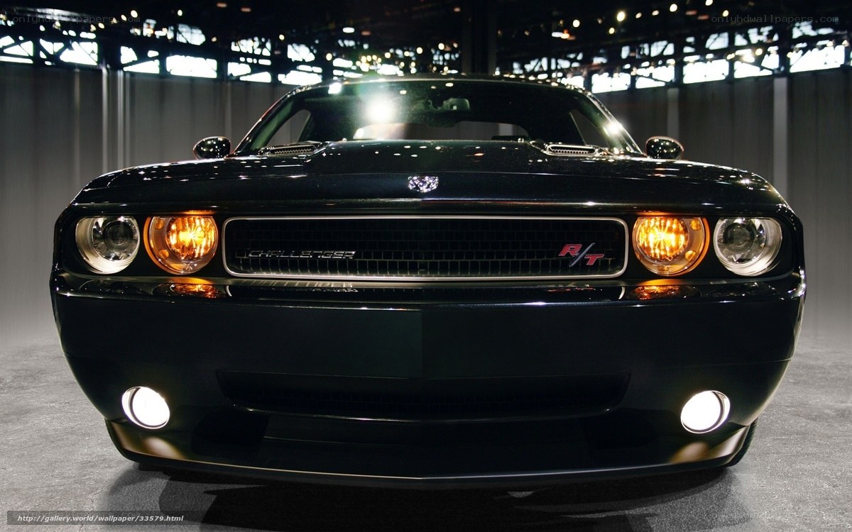 Black Dodge Challenger RT