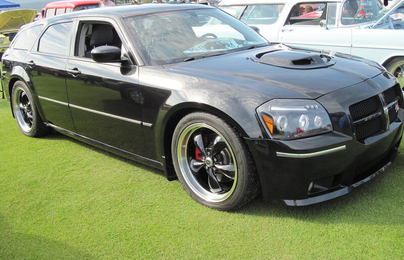 Black Dodge Charger — Calm