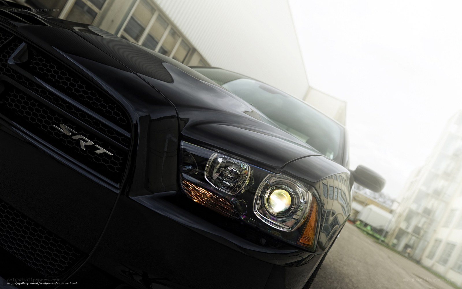 Black Dodge Charger SRT