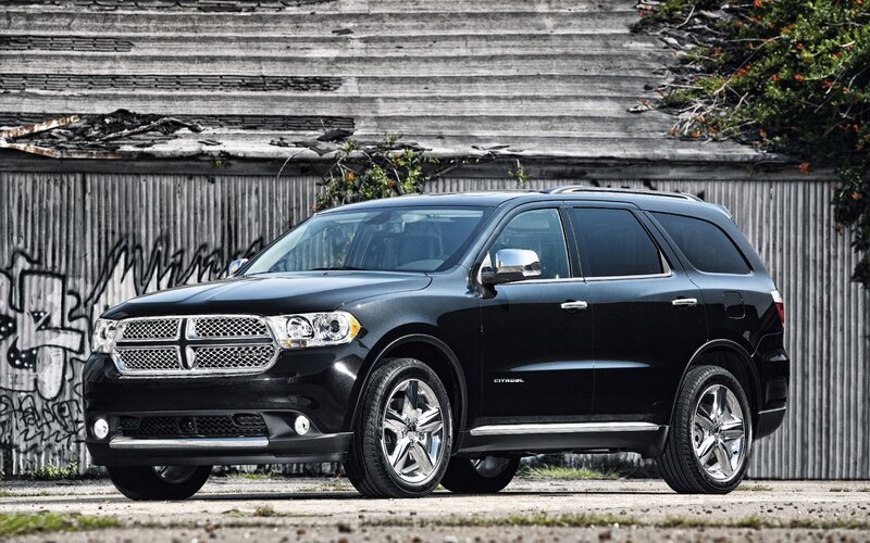 Black Dodge Durango SUV