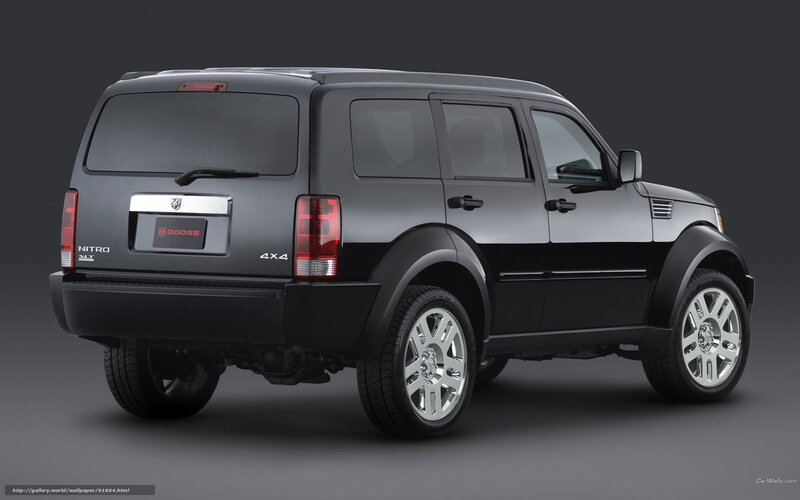 Black Dodge Nitro Slt