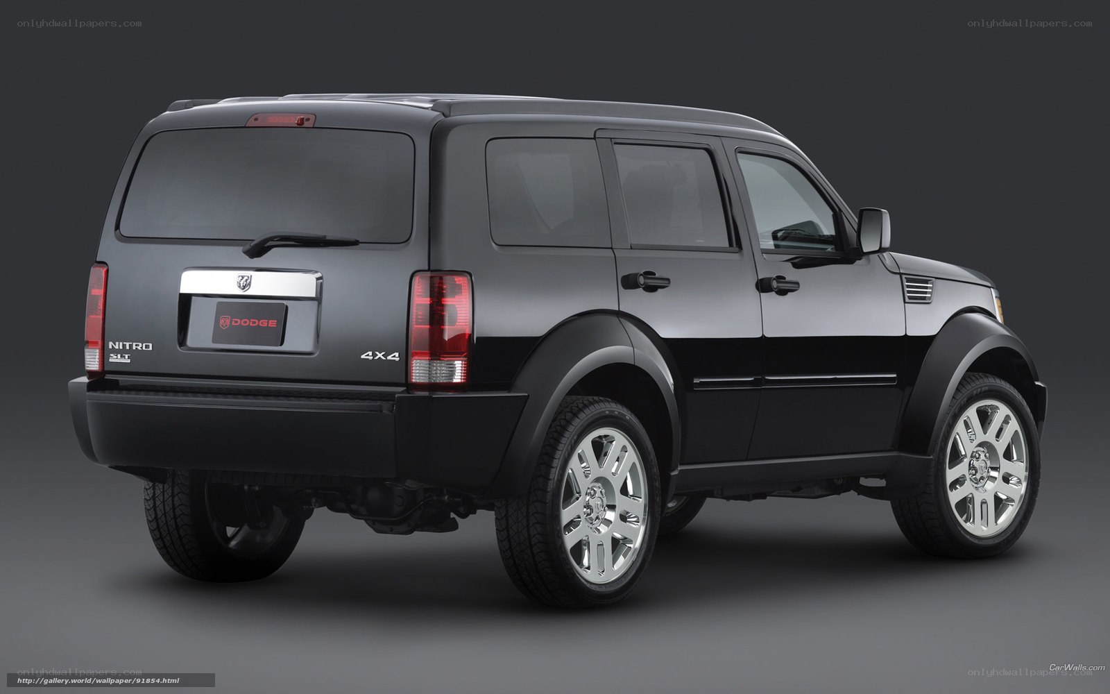 Black Dodge Nitro SUV