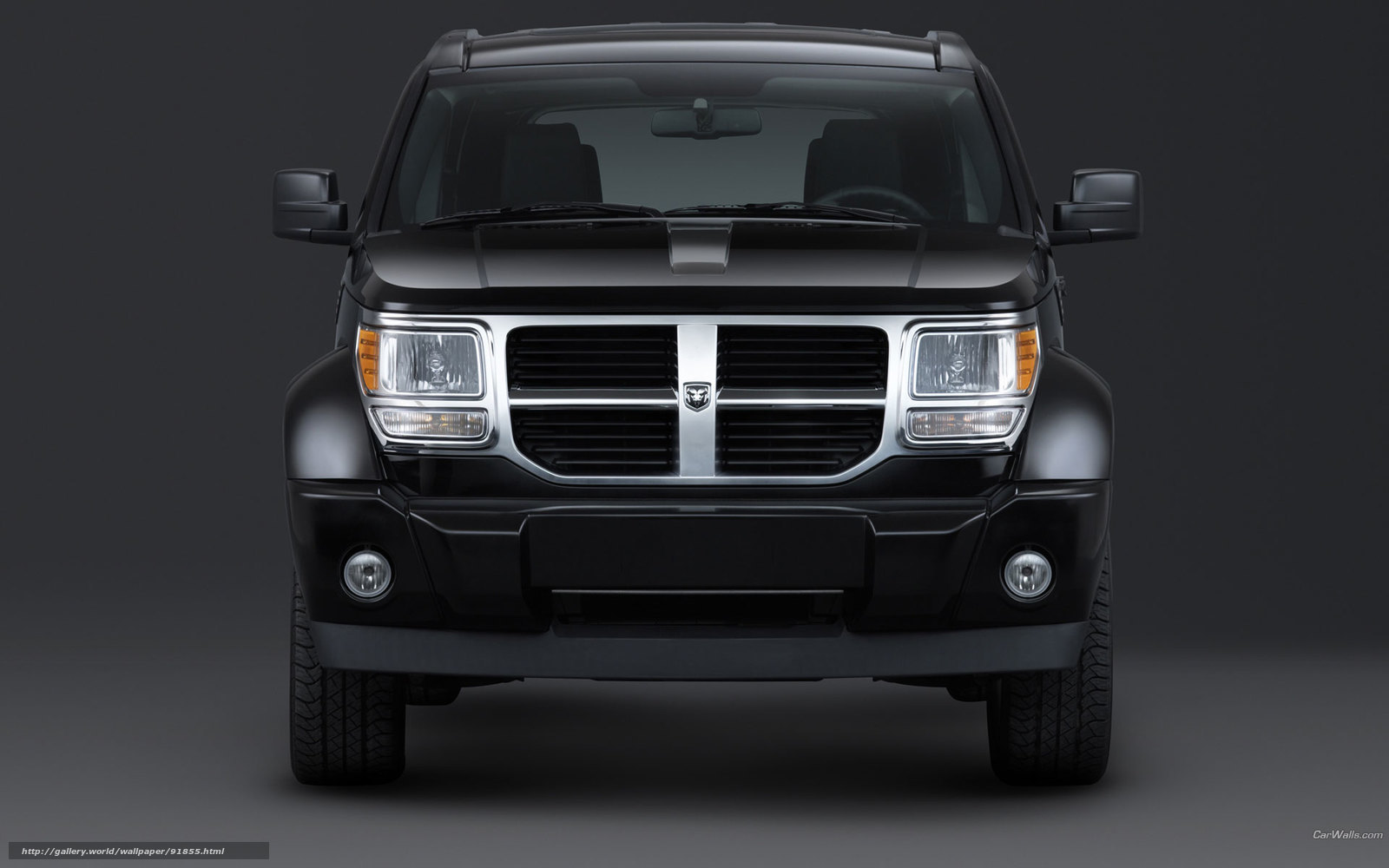 black dodge nitro suv