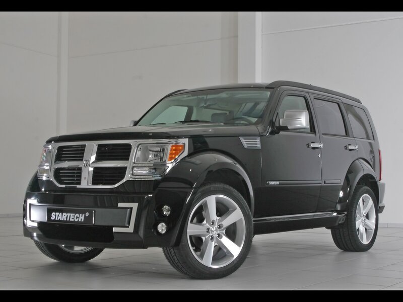 Black Dodge Nitro SUV