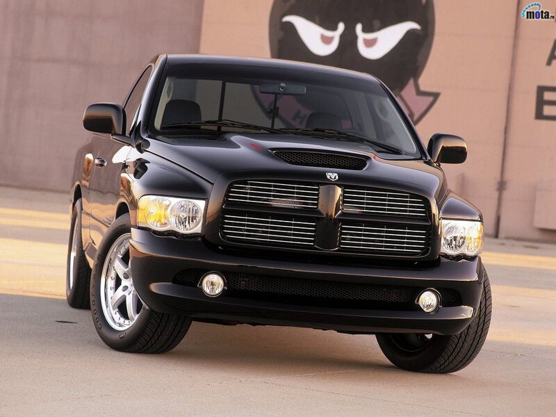 black dodge ram pickup truck