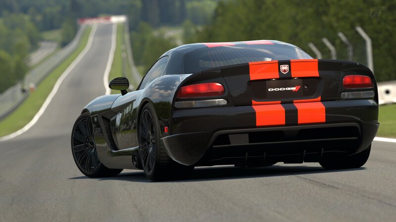 Black Dodge Viper — Dynamic