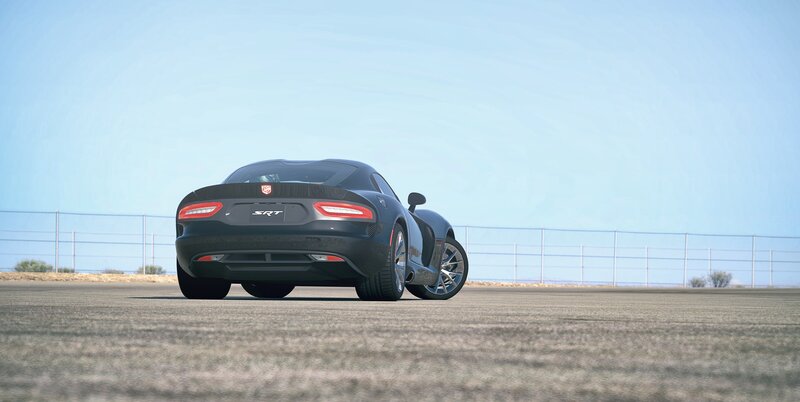 Black Dodge Viper Srt