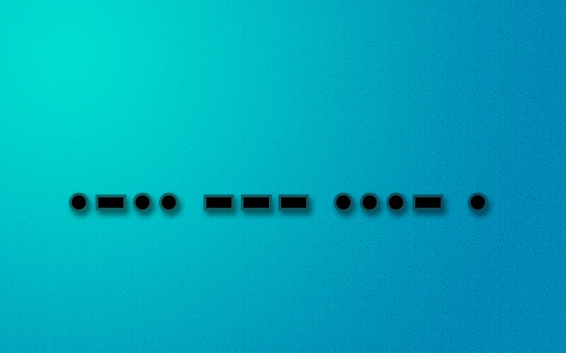 Black Dots and Bars