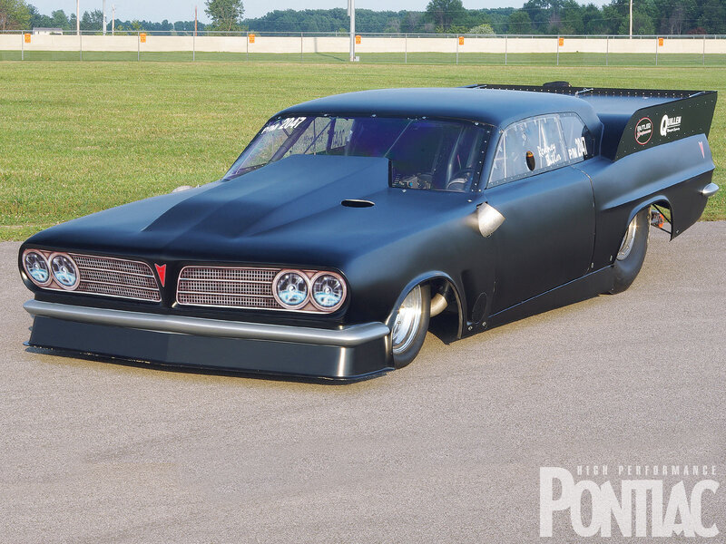 Black Drag Racing Car — Calm