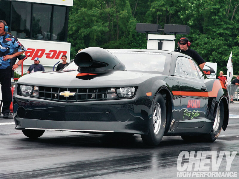 Black Drag Racing Car — Competitive