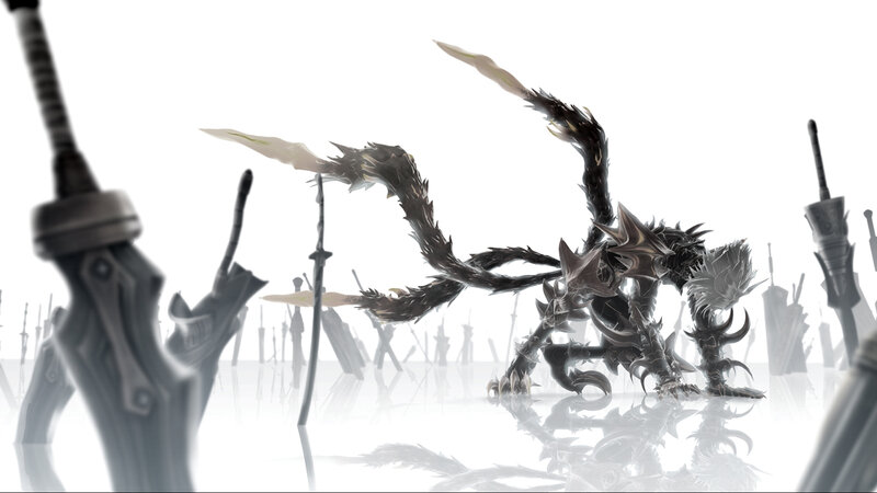 Black Dragon Creature — Dramatic