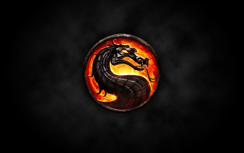 Black Dragon Emblem — Dramatic, Digital Art