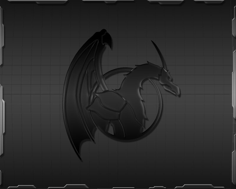 black dragon emblem