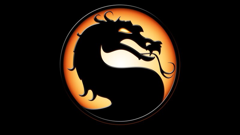 Black Dragon Silhouette — Dramatic, Vector Art, Circle