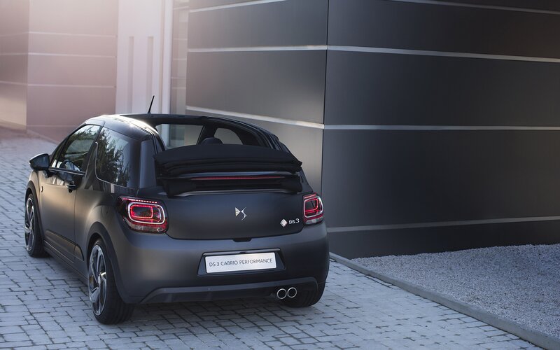 Black DS3 Cabrio Car