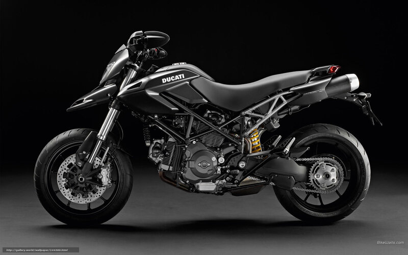 Black Ducati Motorcycle — Dramatic, Photograph, Seat, Exhaust