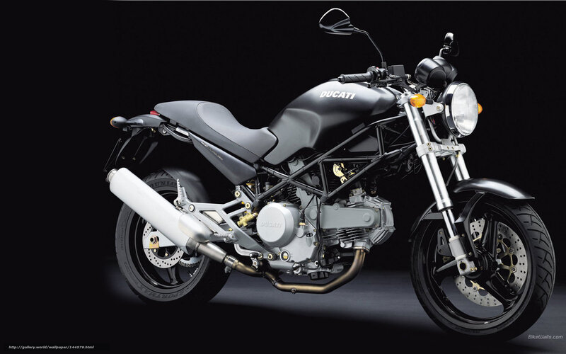 Black Ducati Motorcycle — Dramatic, Photograph, Seat, Headlight
