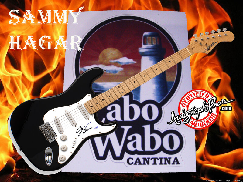 Black Electric Guitar — Dramatic, Photograph, Flames
