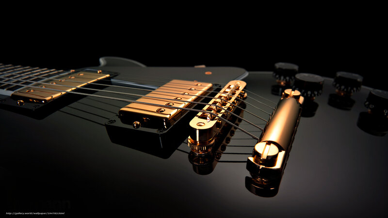 Black Electric Guitar — Dramatic, Photograph, Strings, Pickups