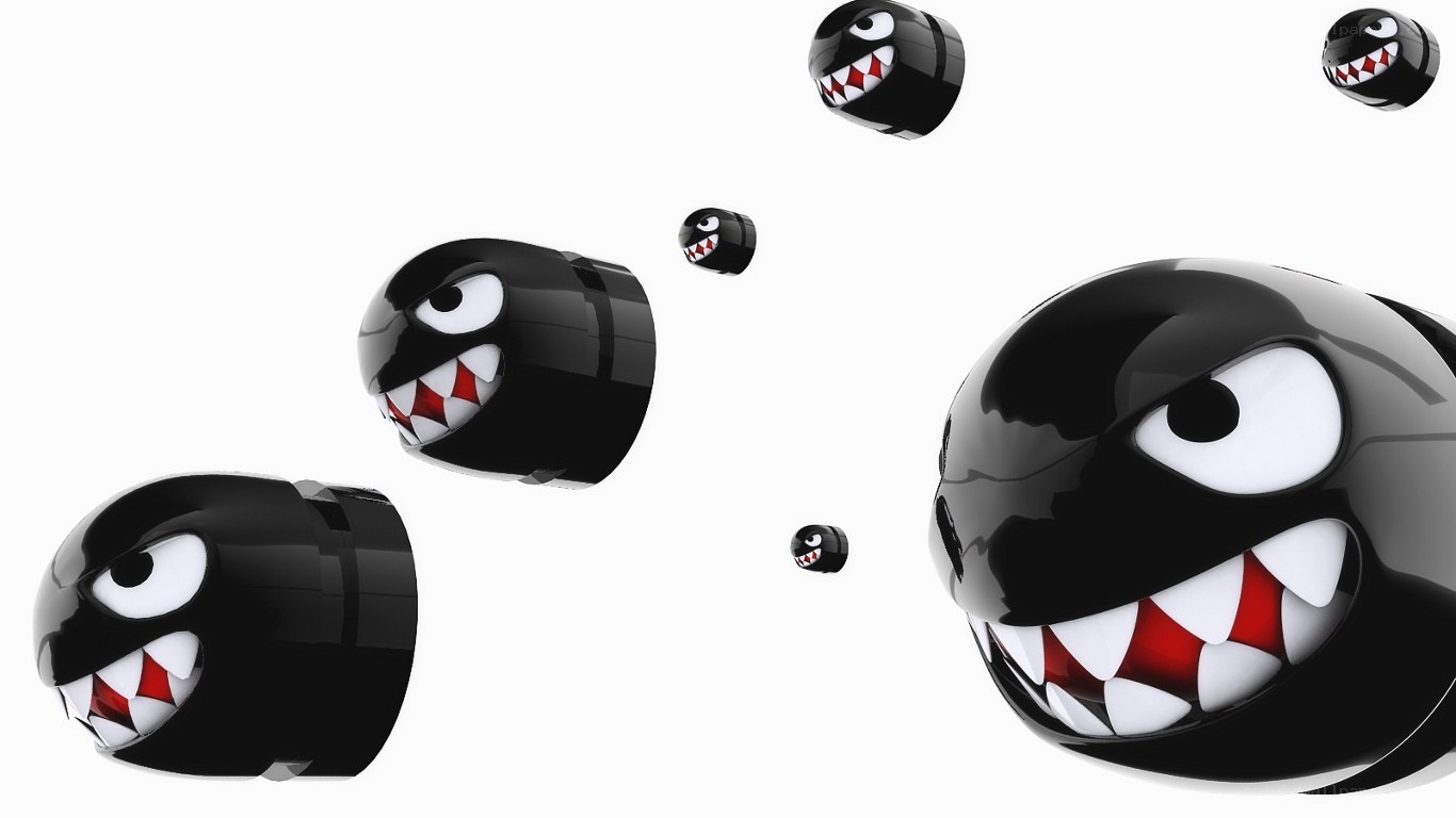 Black enemies from Mario series