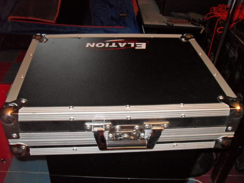 black equipment case