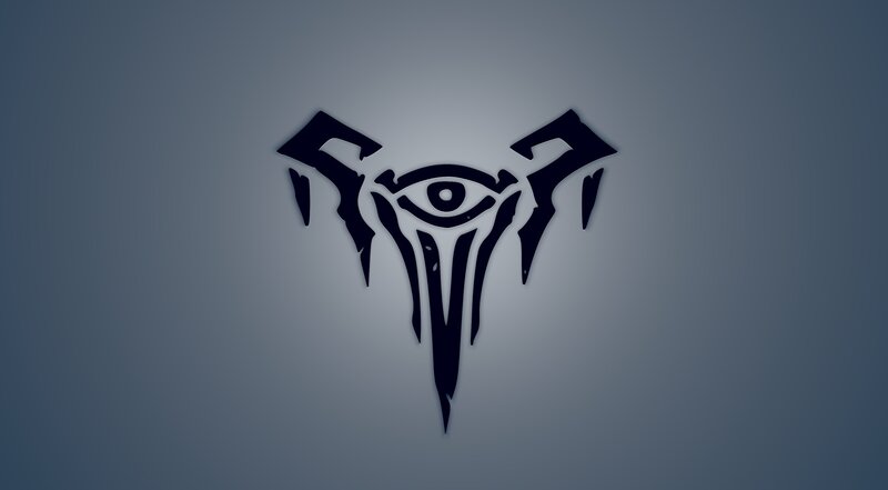 Black Eye Symbol — Gray