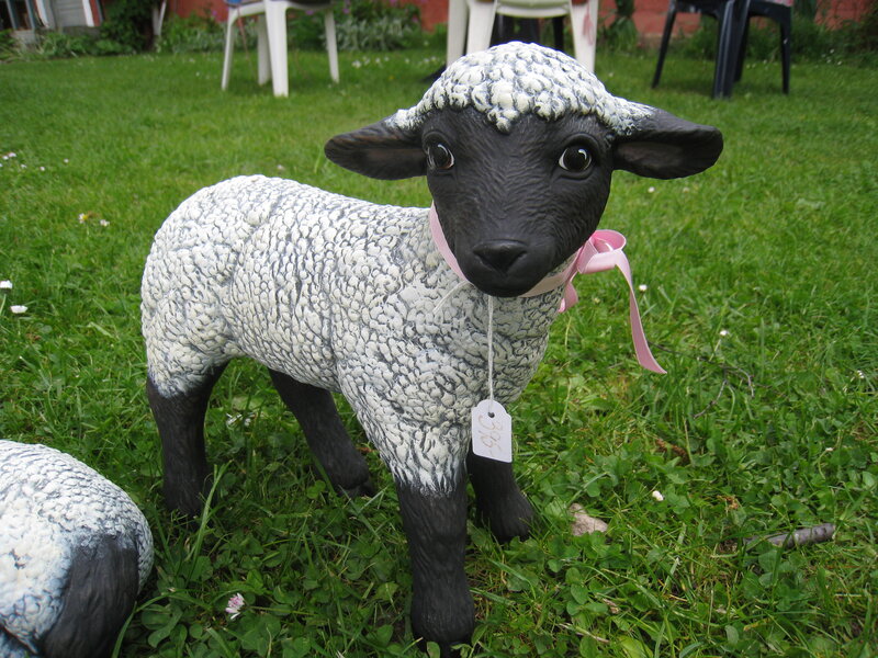 Black-faced Lamb Statue