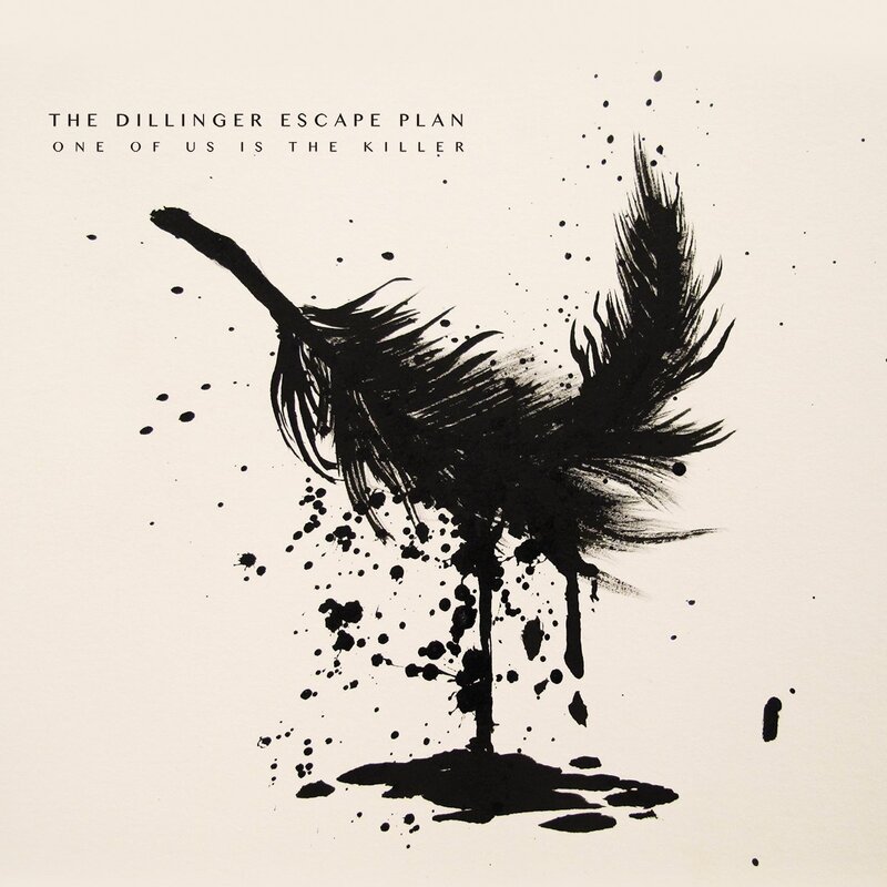 Black Feather Splatter