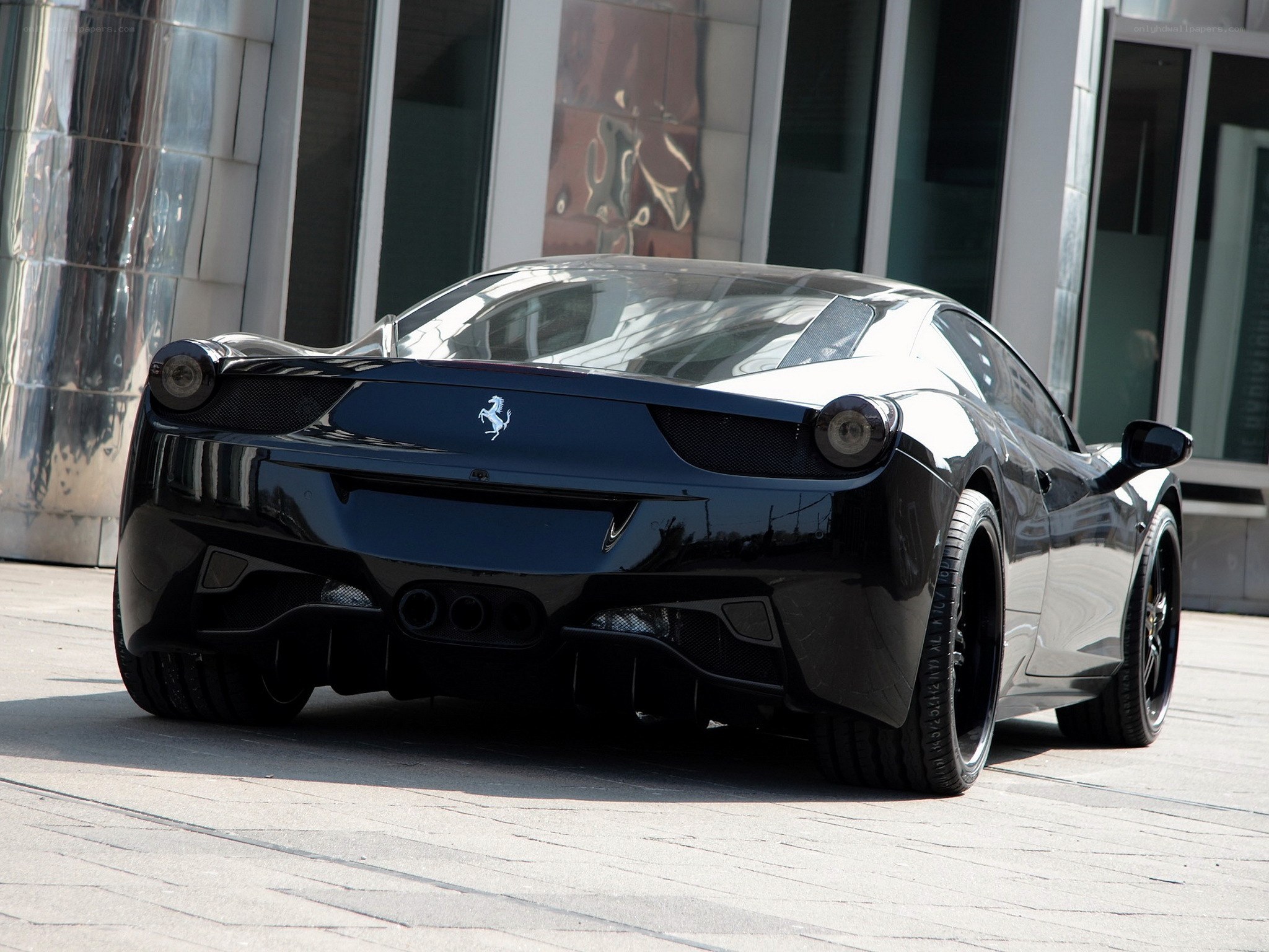 Black Ferrari 458 Italia