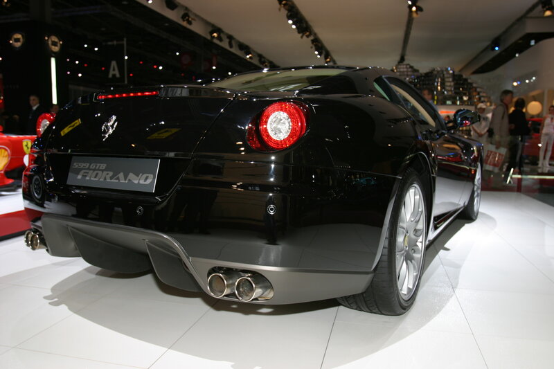 Black Ferrari 599 GTB Fiorano