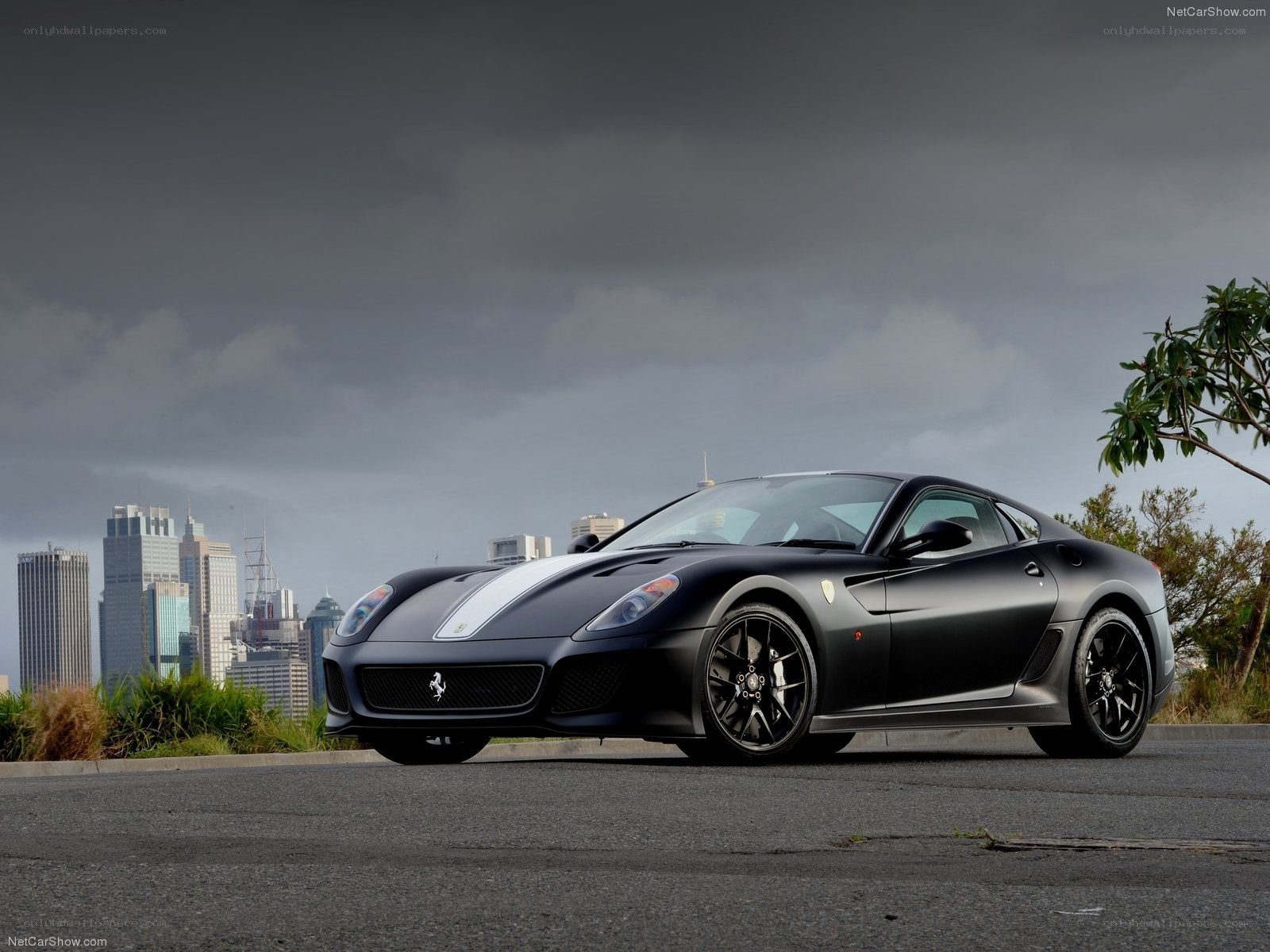 Black Ferrari 599 GTO