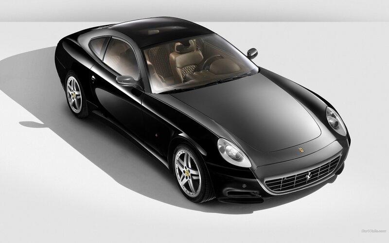 Black Ferrari 612 Scaglietti