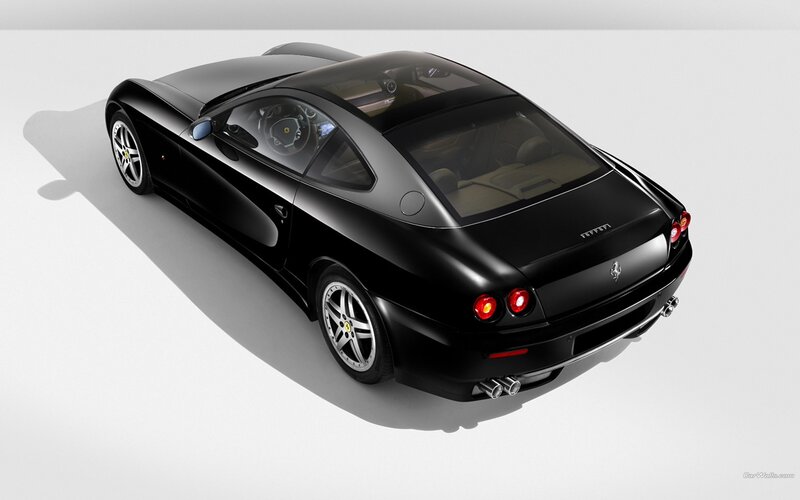 Black Ferrari 612 Scaglietti