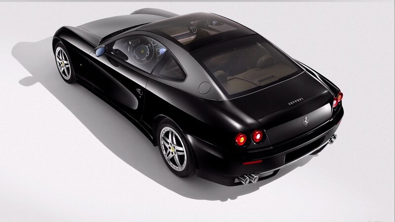 Black Ferrari 612 Scaglietti