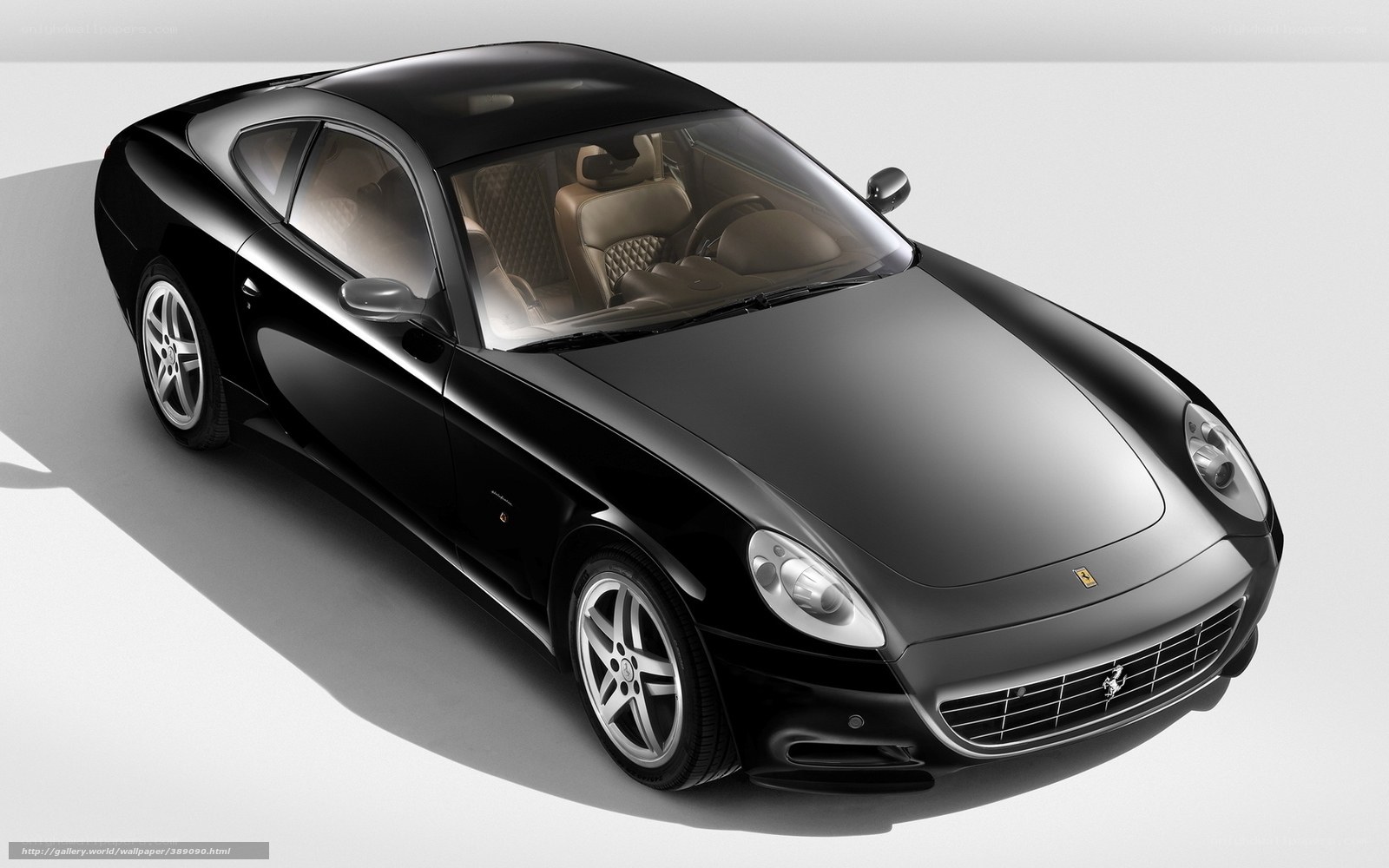 Black Ferrari 612 Scaglietti