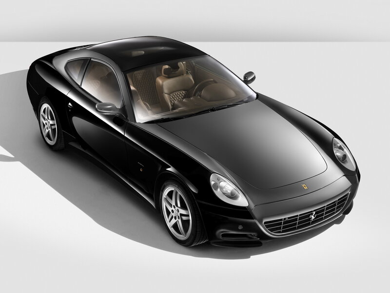 Black Ferrari 612 Scaglietti