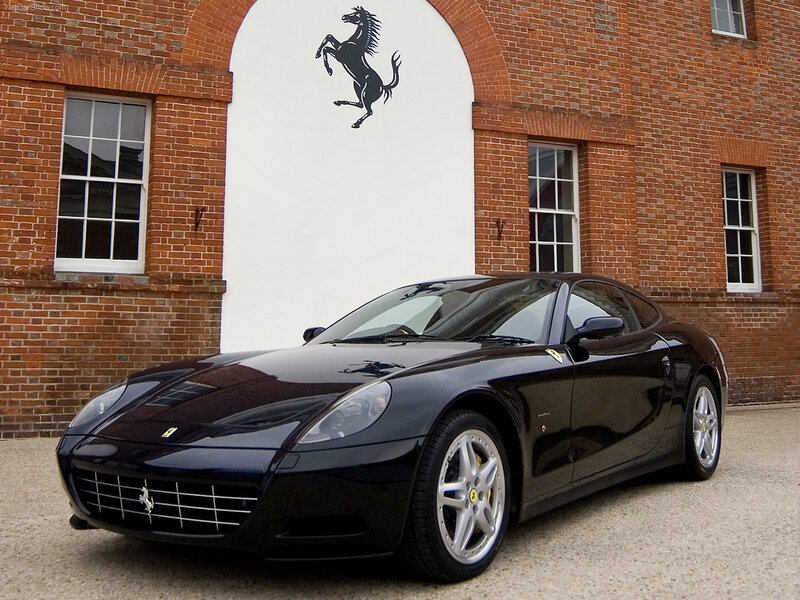 Black Ferrari 612 Scaglietti