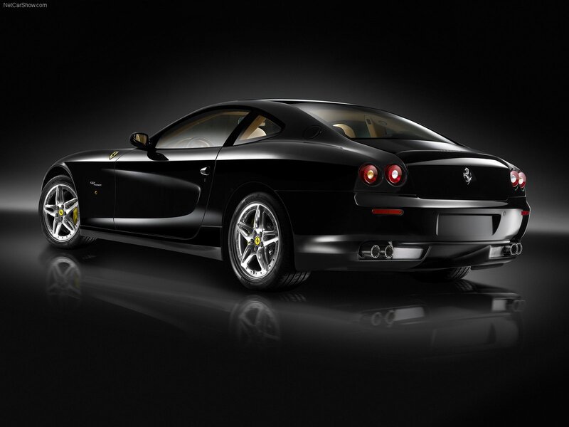 Black Ferrari 612 Scaglietti
