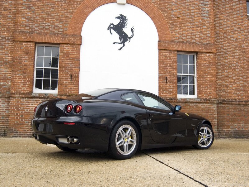 Black Ferrari 612 Scaglietti