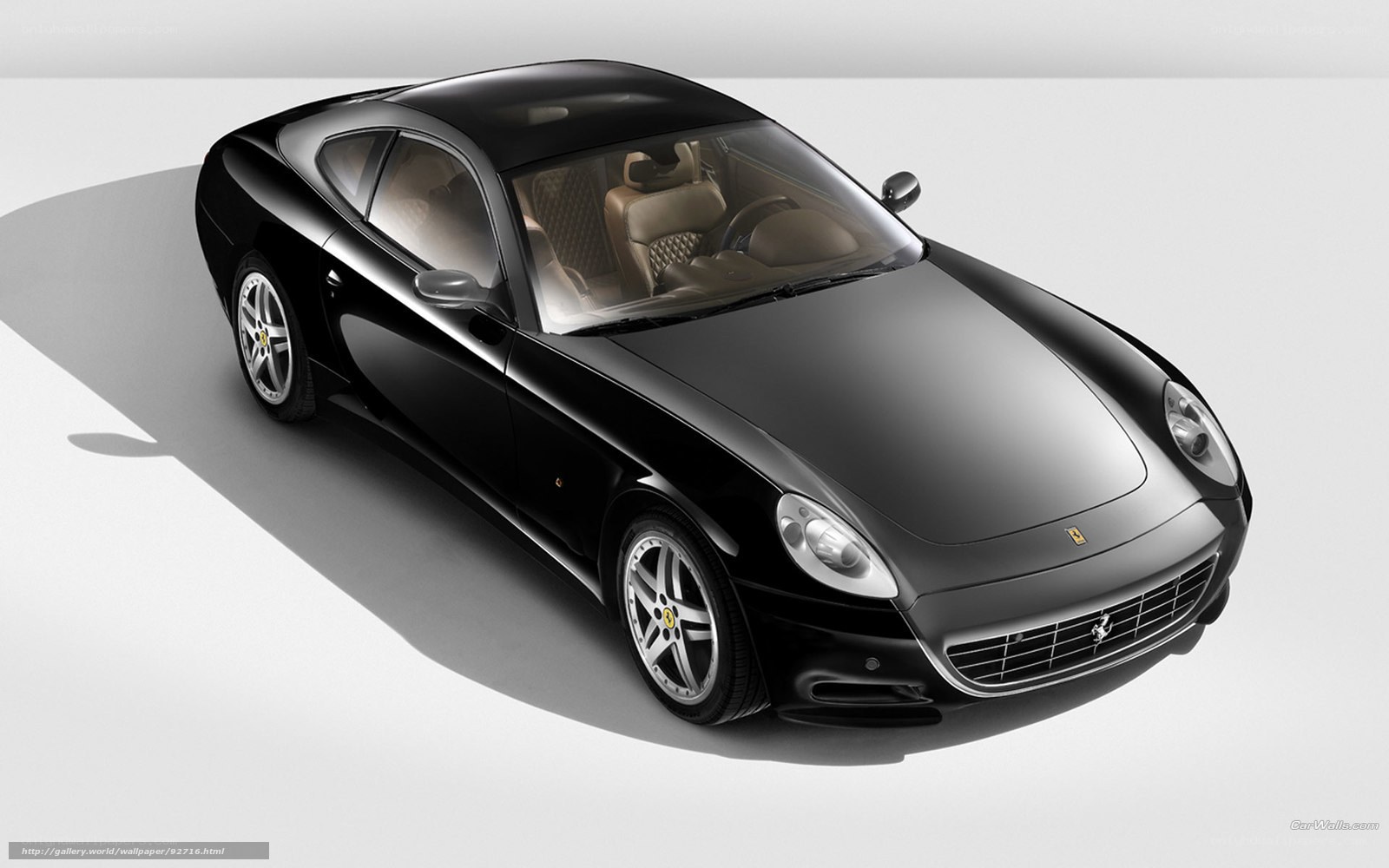 Black Ferrari 612 Scaglietti